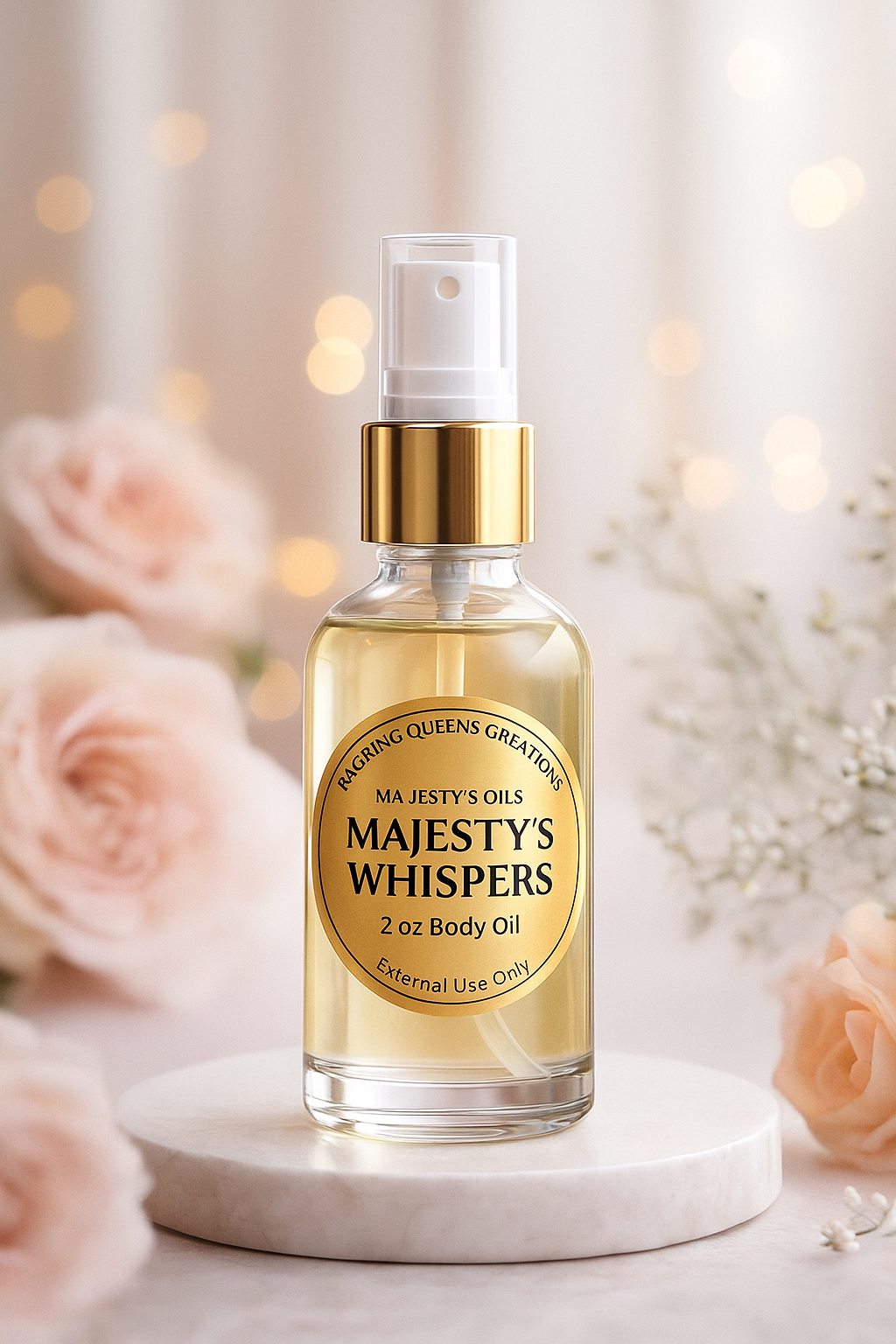 MAJESTY WHISPERS – 2 OZ BODY OIL SPRAY