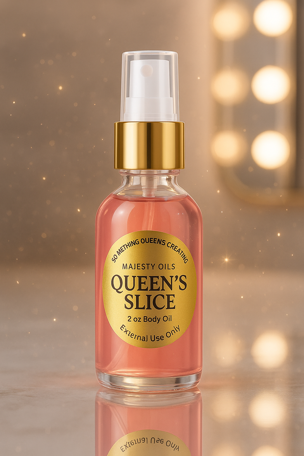 THE QUEEN’S SLICE – 2 OZ BODY OIL SPRAY