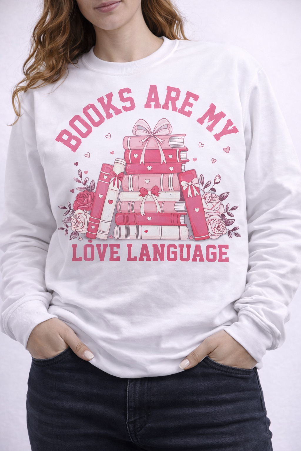 Books Are My Love Language – Unisex Sweatshirt