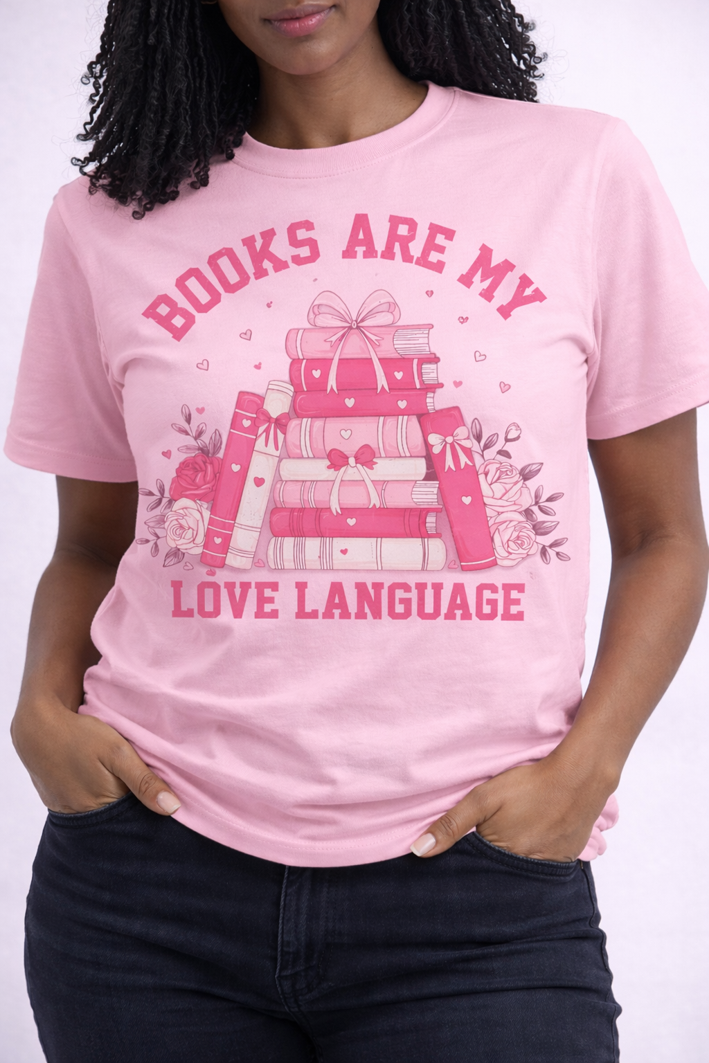 Books Are My Love Language – Unisex Graphic T-Shirt