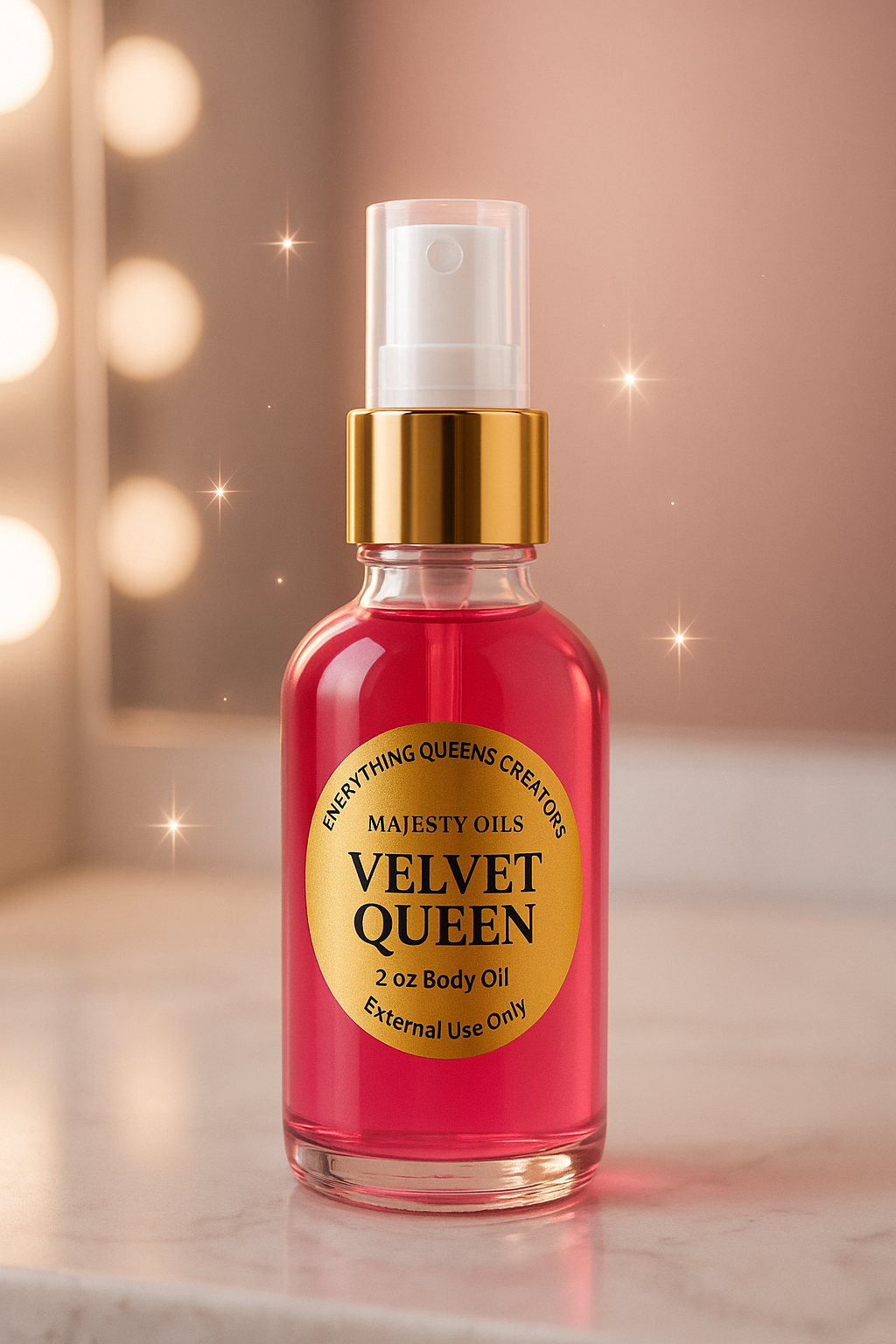 VELVET QUEEN – 2 OZ BODY OIL SPRAY